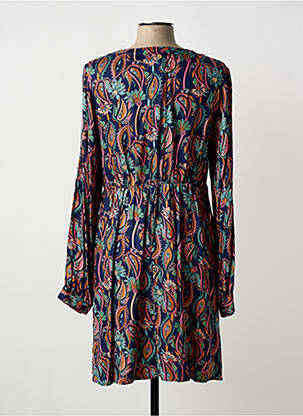 Rochie midi mâneci lungi mâneci lungi albastru LOLA ESPELETA femeie