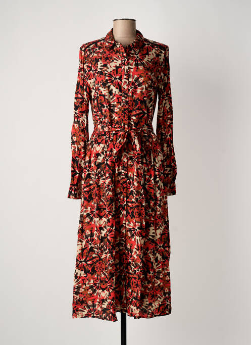 Rochie midi portocaliu LOLA ESPELETA femeie