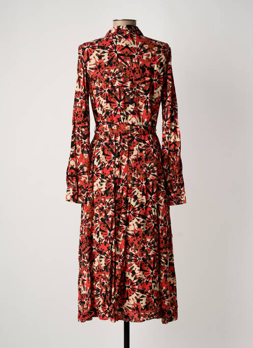 Rochie midi portocaliu LOLA ESPELETA femeie