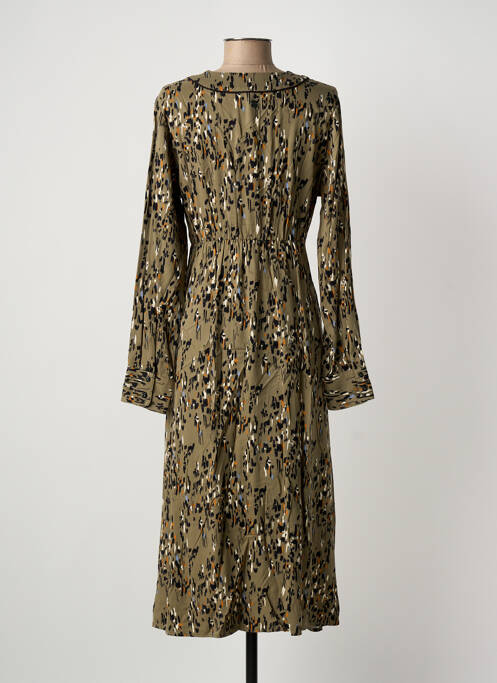 Rochie midi verde LOLA ESPELETA femeie