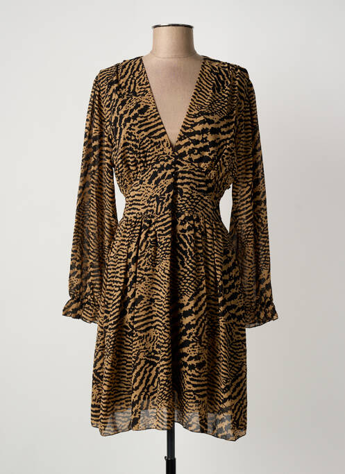 Rochie midi maro DONA LISA femeie