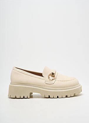 Mocasini vârf rotund toc de 4 la 6 cm bej SERGIO TODZI femeie