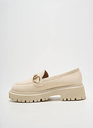 Mocasini vârf rotund toc de 4 la 6 cm bej SERGIO TODZI femeie