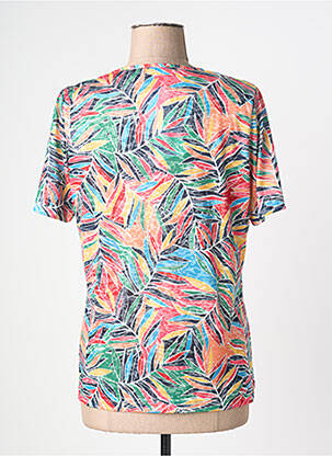 Tricou elasticitate mâneci scurte verde GRIFFON femeie