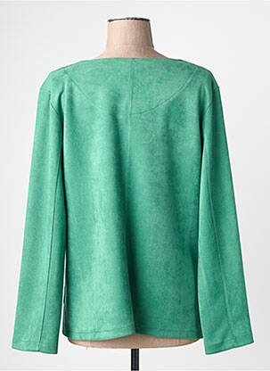 Jachete casual guler rotund verde VETISTYLE femeie