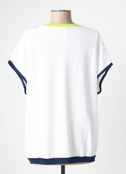 Top alb SCORZZO femeie