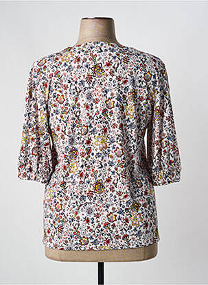Tricou mâneci 3/4 mâneci 3/4 alb GEVANA femeie