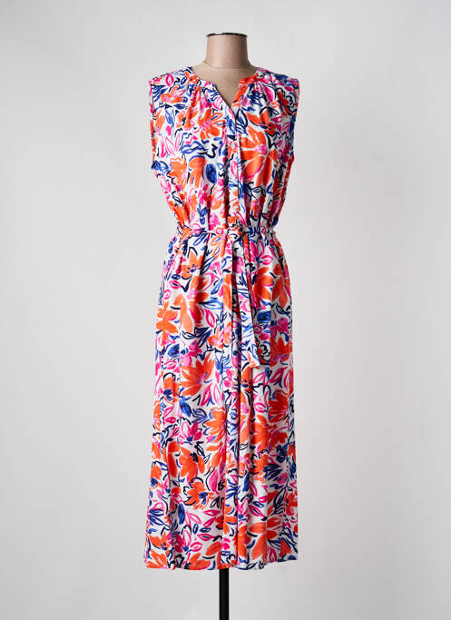 Rochie lungă roz JENSEN femeie