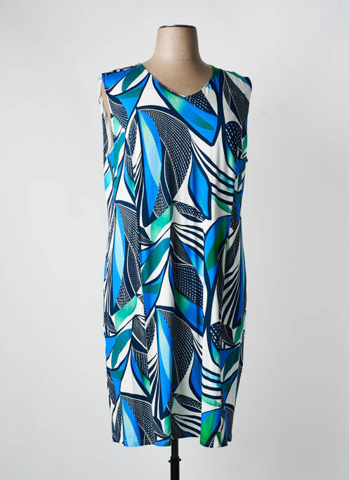 Rochie midi albastru GEVANA femeie