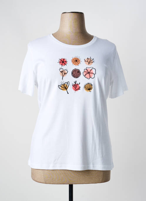 Tricou alb GEVANA femeie