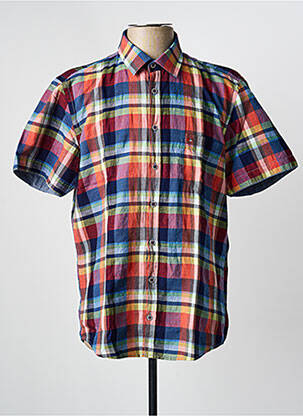 Cămașă cu mâneci scurte albastru JUPITER bărbat