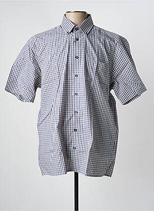 Cămașă cu mâneci scurte albastru JUPITER bărbat