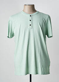 Tricou guler tunisian mâneci scurte verde CAMEL ACTIVE homme