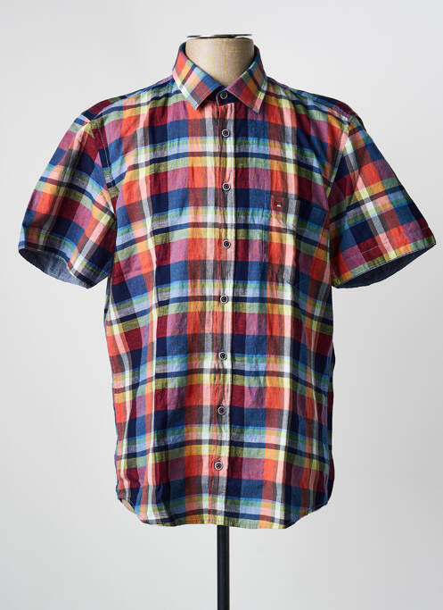 Cămașă cu mâneci scurte albastru JUPITER bărbat