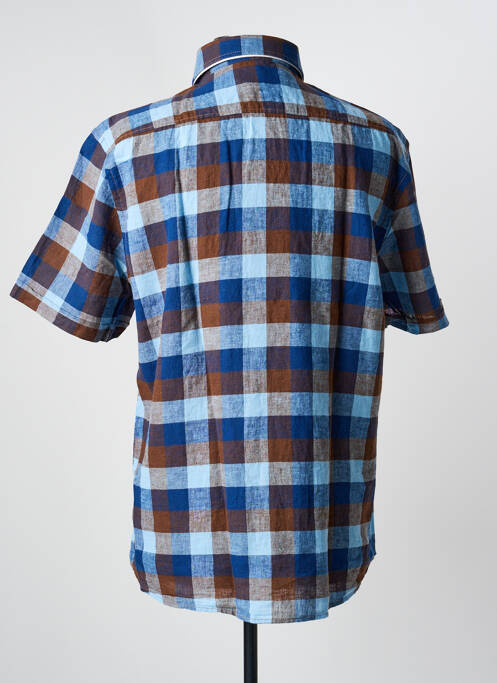 Cămașă cu mâneci scurte albastru JUPITER bărbat