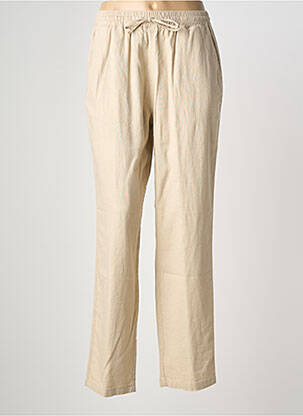 Pantalon drept bej JENSEN femeie