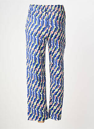 Pantalon 7/8 elasticitate mărime normală albastru SCORZZO femeie