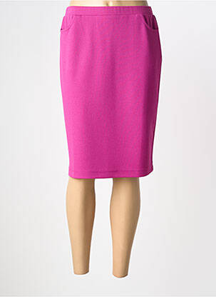 Fustă midi roz TELMAIL femeie