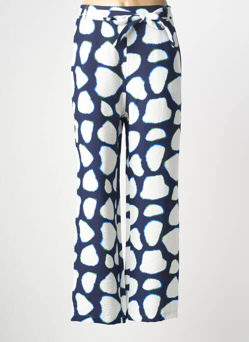 Pantalon drept albastru SCORZZO femeie