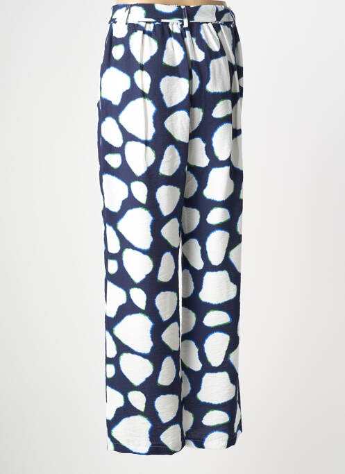 Pantalon drept albastru SCORZZO femeie