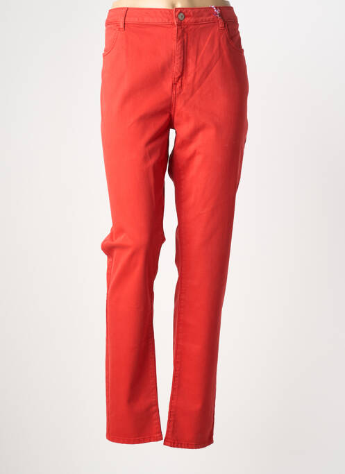 Blugi cu croială slim elasticitate mărime normală portocaliu KANOPE femme