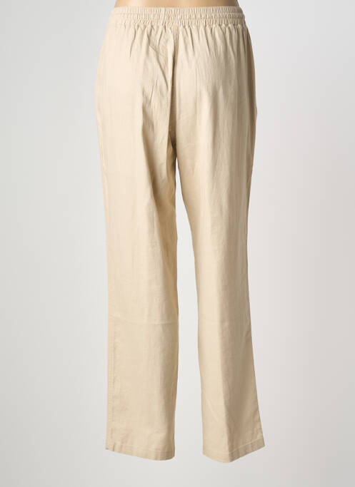 Pantalon drept bej JENSEN femeie