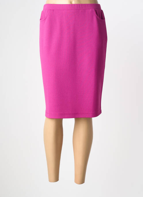 Fustă midi roz TELMAIL femeie
