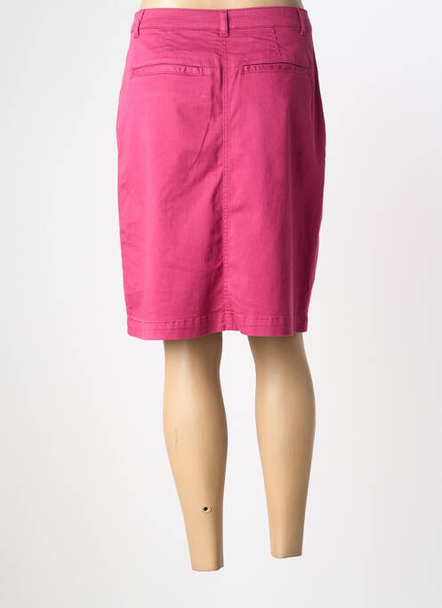 Fustă midi roz GEVANA femeie