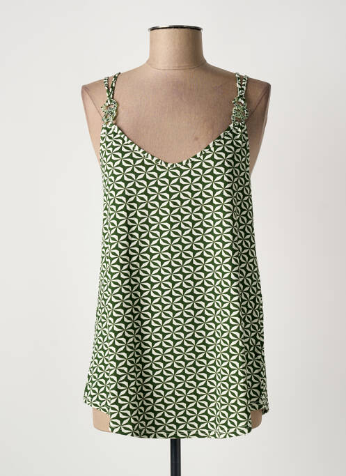 Top verde JANIRA femeie