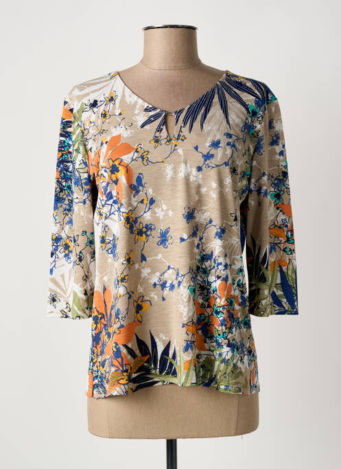 Top bej GEVANA femeie