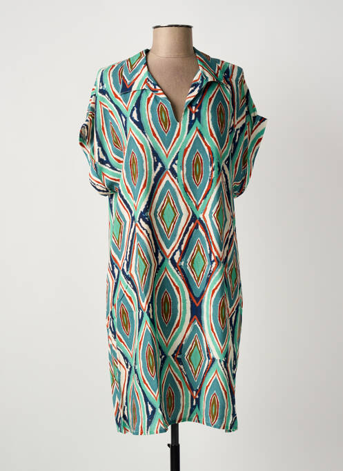 Rochie midi verde GEVANA femeie