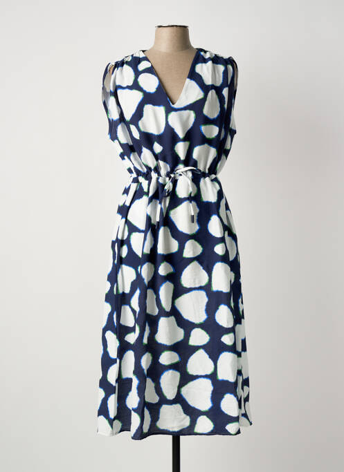 Rochie midi albastru SCORZZO femeie