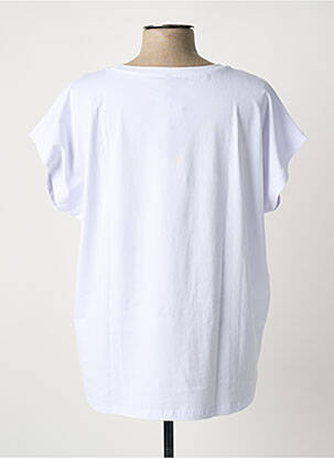 Tricou croială dreaptă mâneci scurte alb JENSEN femeie