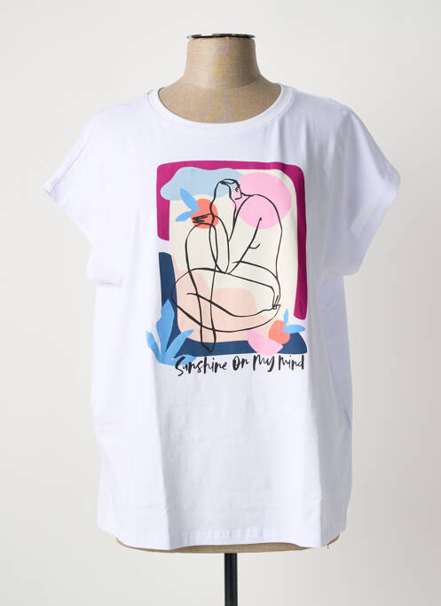 Tricou alb JENSEN femeie