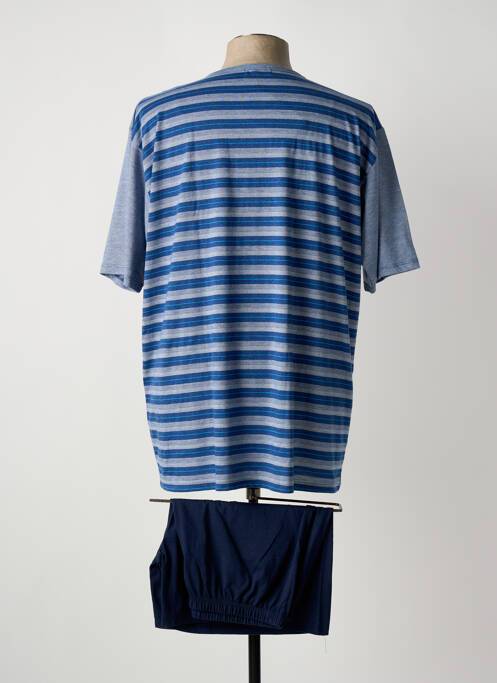 Pijamale scurte albastru MASSANA bărbat