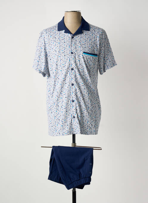 Pijamale scurte albastru PEIGNORA bărbat