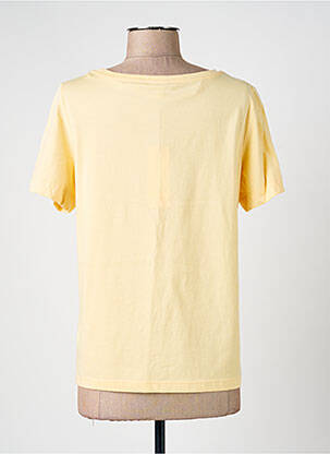 Tricou serigrafie mâneci scurte galben STREET ONE femeie