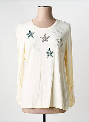 Tricou bej JOY OF LIFE femeie