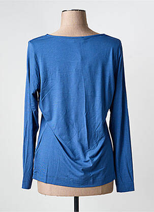 Tricou mâneci lungi mâneci lungi albastru ZILCH femeie
