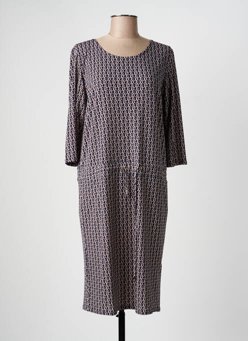 Rochie midi albastru GEVANA femeie