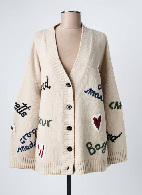 Vestă cu mâneci lungi bej WEEKEND MAXMARA femeie