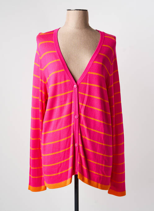 Vestă cu mâneci lungi roz SURKANA femeie