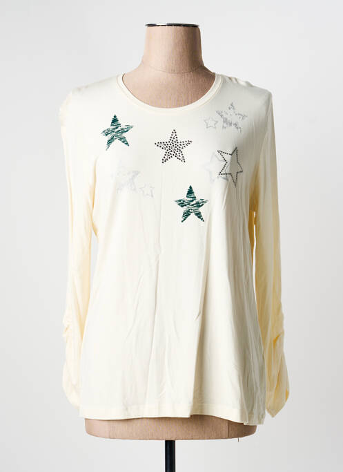 Tricou bej JOY OF LIFE femeie