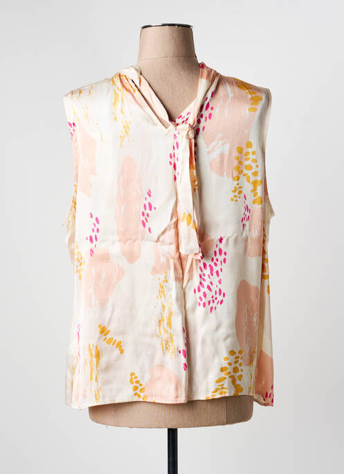 Top bej TAIFUN femeie