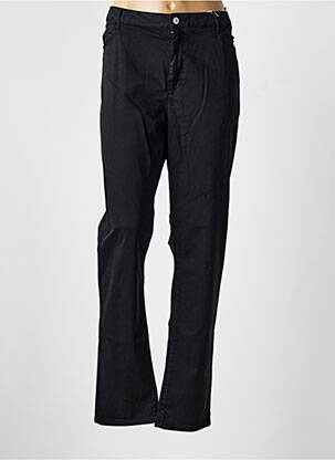 Pantalon drept elasticitate mărime normală negru KANOPE femeie