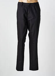 Pantalon chino broderie galoni laterali mărime normală negru S.OLIVER femme
