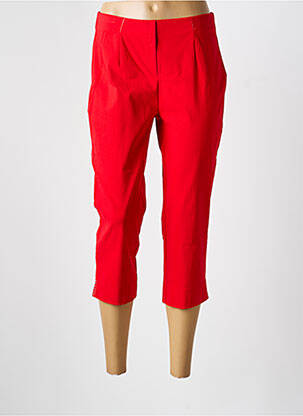 Pantalon trei sferturi roșu ANNA MONTANA femeie