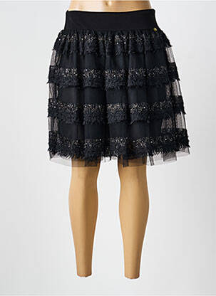 Fustă midi negru PAUL BRIAL femeie