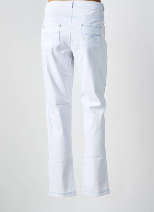 Blugi cu croială slim albastru JOY OF LIFE femeie