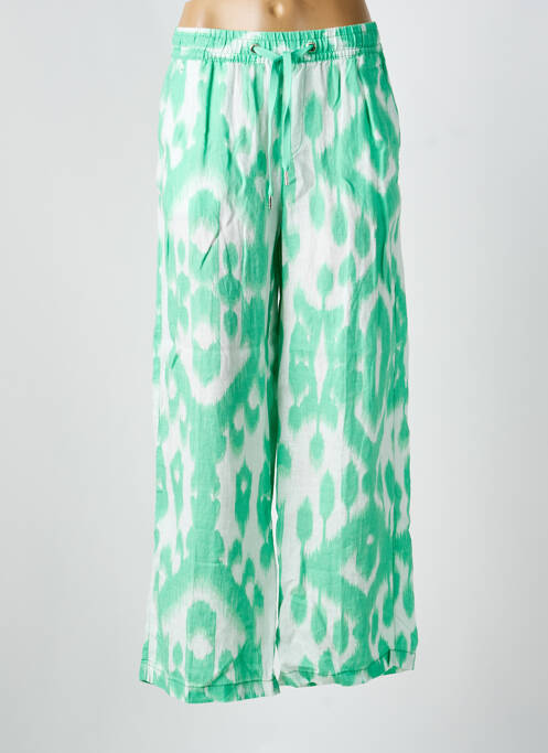 Pantalon larg verde STREET ONE femeie
